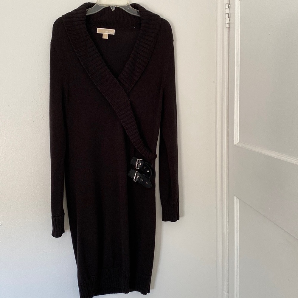 Michael by Michael Kors Sweater Dress - Black